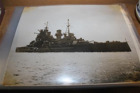 Album of official British World War II photographs and a recording of Edward VIIIs abdication speech